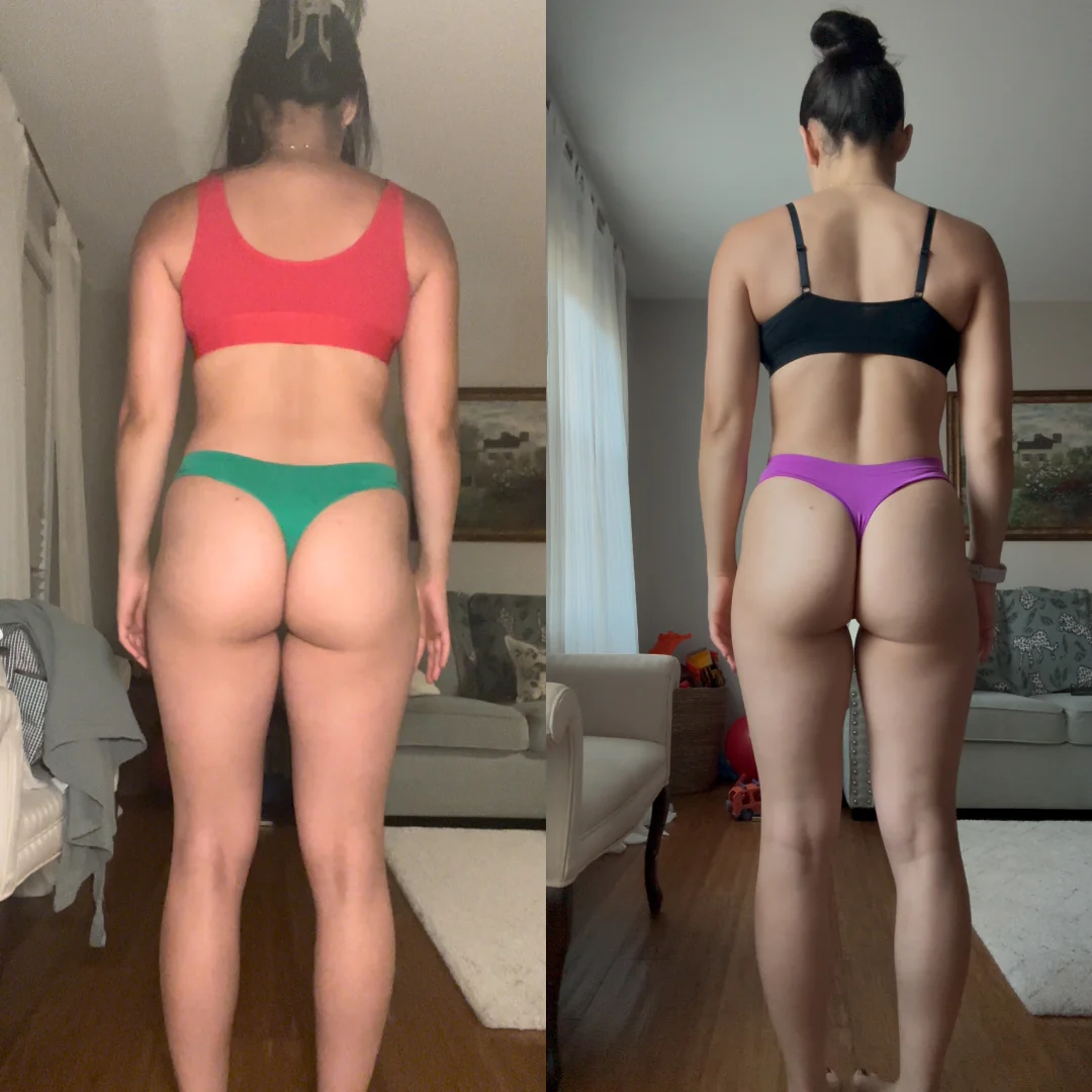 Before and after transformation